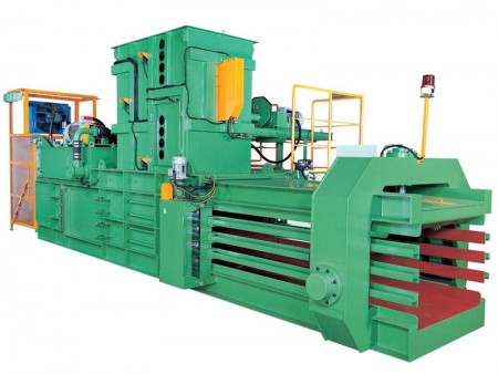 全自動壓縮捆包機 - TB-091160. Automatic Horizontal Baling Press