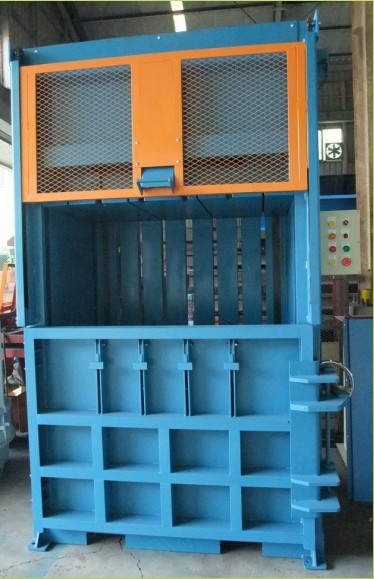 Vertical Waste Baling Press - TVB1208. Vertical Waste Baling Press
