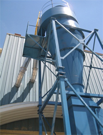 Feeding by AIR CYCLONE