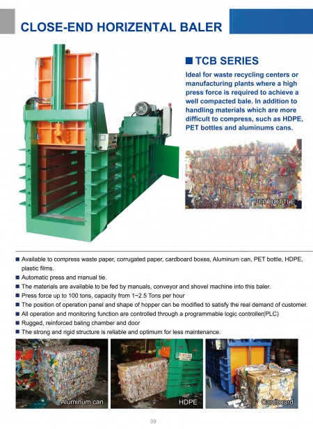 Close-End Baler TCB Series